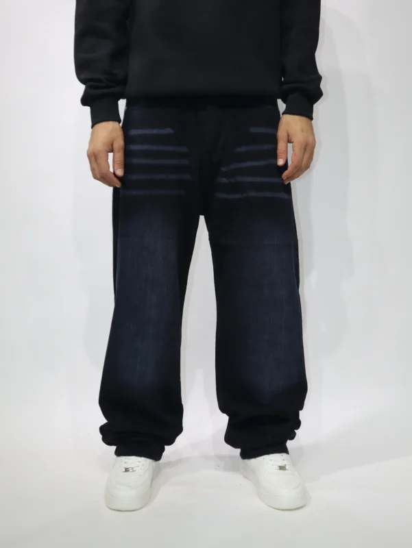 Alternative view of Basic Baggy Denim Jeans