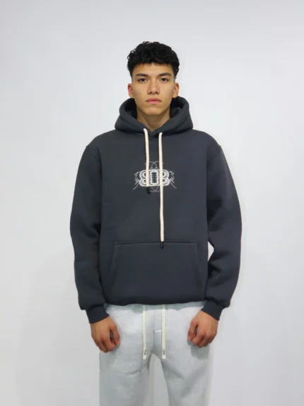 Embroidered Balenciaga Hoodie