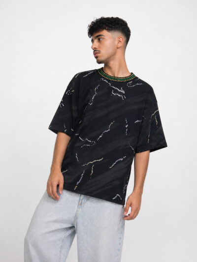 Abstract Oversized T.shirt