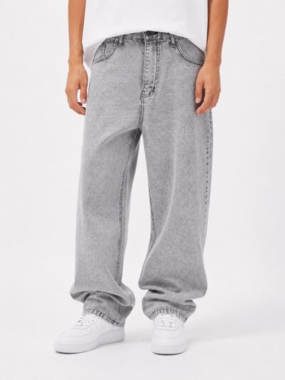 Washed Baggy Jeans