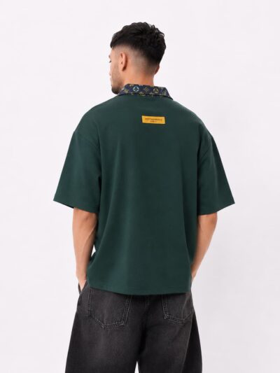 Alternative view of Oversized Quarter Zip T.shirt