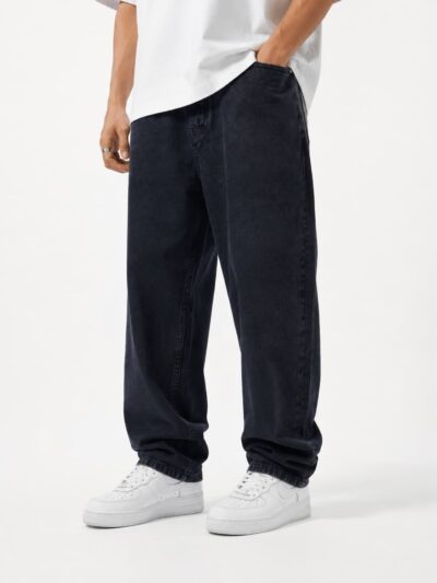 Washed Baggy Jeans