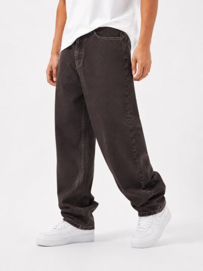 Washed Baggy Jeans