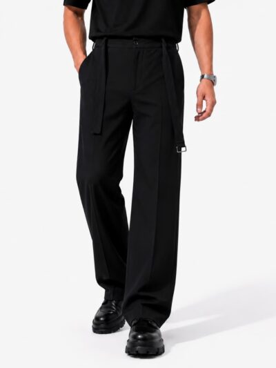 Wide-Leg Tailored Pant
