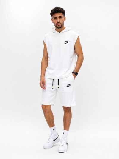 Sleevless Hoodie Set