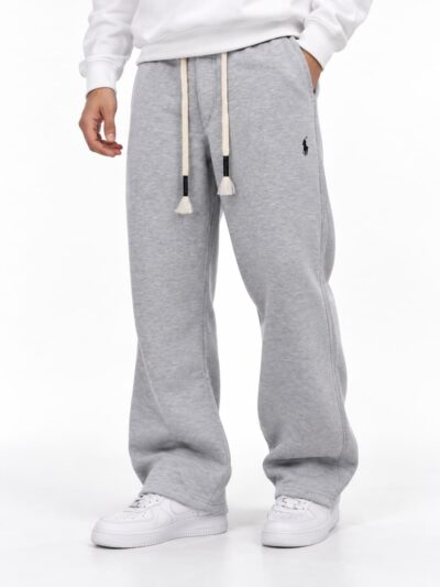 Wide-Leg Sweatpants